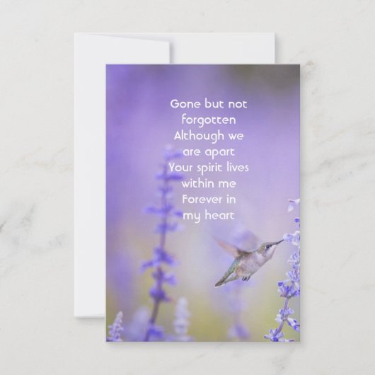 Dank u Memorial Funeral Celebration of Life Bedankkaart (Voorkant)