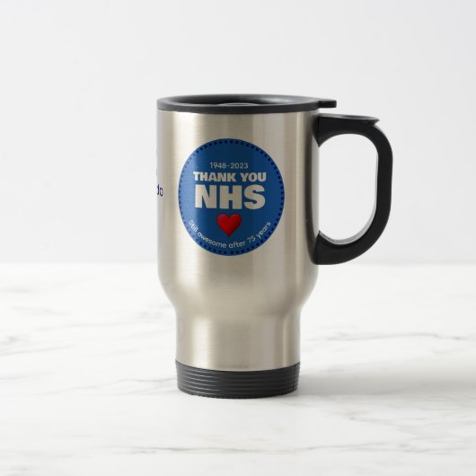 DANK U NHS 75 JAAR REISBEKER (Rechts)