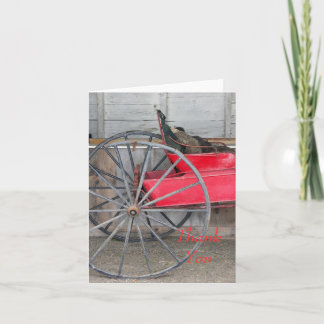 Dank u nota nemen van - Schudbeker Met fouten Bedankkaart