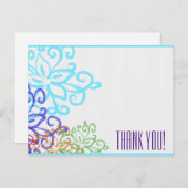 Dank u nota nemen van - Tweezijdig Briefkaart (Voorkant / Achterkant)