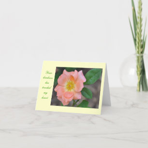 Dank u notecards bedankkaart