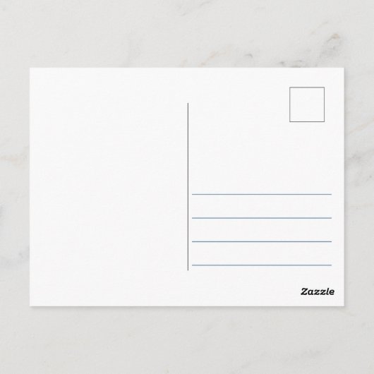 Dank u Oerwoud Safari Briefkaart (Achterkant)