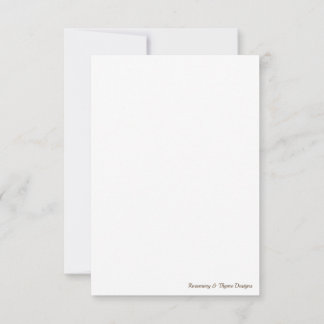 Dank u, opmerkingen bedankkaart