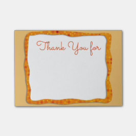 Dank u, opmerkingen post-it® notes