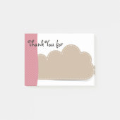 Dank u, opmerkingen post-it® notes (Voorkant)
