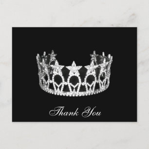 Dank u Pageant Crown Briefkaart