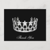Dank u Pageant Crown Briefkaart (Voorkant)