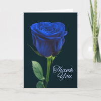 Dank u Politie Blauw Roos Foto