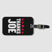 Dank u President Dank u Joe Biden Bedankt Joe Bagagelabel (Voorkant (horizontaal))