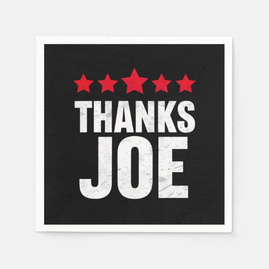 Dank u President Dank u Joe Biden Bedankt Joe Servet (Voorkant)