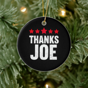 Dank u President Dank u Joe Biden Dank je Joe Keramisch Ornament