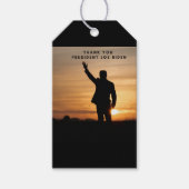 Dank u President Joe Biden Cadeaulabel (Voorkant)