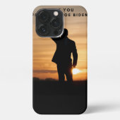 Dank u President Joe Biden iPhone Hoesje (Achterkant)