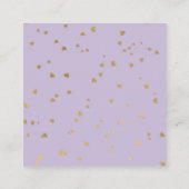 ** Dank u QR Reward Pastel Flat Loyalty Kaart (Achterkant)