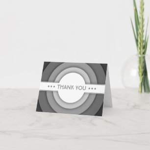 DANK U (retro) Bedankkaart