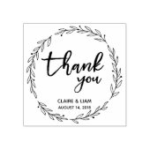 Dank u Rubber Stamp Rubberstempel (Afrduk)