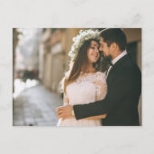 Dank u rustieke Boho pijlen & Bloemen foto Briefkaart (Voorkant)