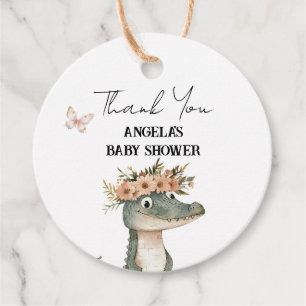 Dank u Safari Boho Baby shower Bedankjes Labels