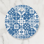 Dank u Santorini Musical disco bachelorette Bedankjes Labels (Achterkant)