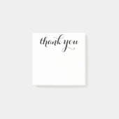 Dank U Script 3 x 3 Post-it® Notes (Voorkant)