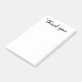 Dank U-script Post-it® Notes (Schuin)