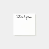 Dank U-script Post-it® Notes (Voorkant)