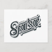 Dank u Sponsor NA AA 12 stap briefkaart (Voorkant)