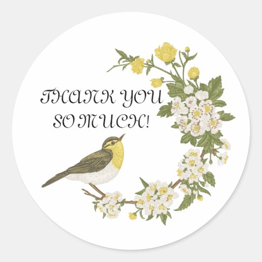 DANK U STICKER (Voorkant)