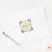 Dank u Sticker Ivy & Red Heart (Envelop)