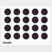 DANK U-STICKER RONDE STICKER (Vel)
