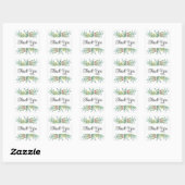 Dank u stickers of envelopzegels (Vel)
