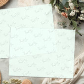 Dank u tekst zakelijk weefsel papieren munt tissuepapier