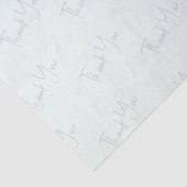 Dank u tekst zakelijk weefsel papieren munt tissuepapier (Detail)