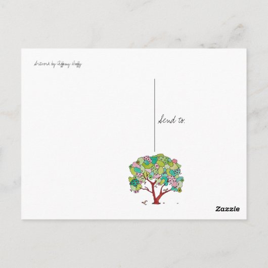 Dank u, Valentijn Briefkaart (Achterkant)