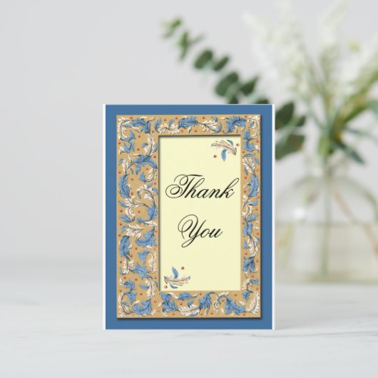 Dank u Veren  Briefkaart (Staand voorkant)