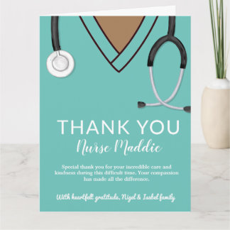 Dank U Verpleegkundige en Doctor Kaart