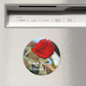 Dank u Veteraan Magnet Magneet (Insitu (Vaatwasser))