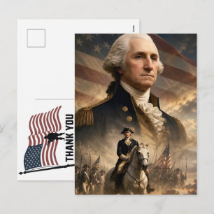 Dank U Veteranen Amerikaanse Vlag Herdenkingsdag Feestdagenkaart