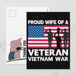 Dank U Veteranen Amerikaanse Vlag Herdenkingsdag Feestdagenkaart