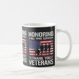 Dank U Veteranen Patriottisch Militaire Dienst Cad Koffiemok