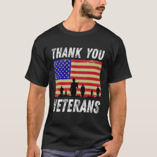Dank u veteranen voor de strijd tegen boots Vetera T-shirt