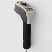 Dank U Veteranen Zonnebloem Militaire Veteranen Da Golfheadcover (Schuin)