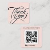 dank u visitekaartje (Voorkant / Achterkant)