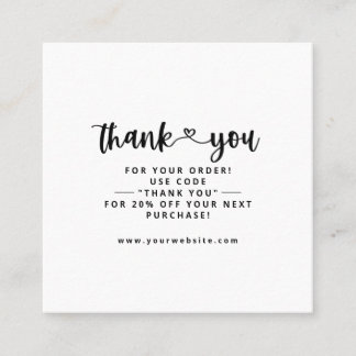 Dank u Visitekaartjes Dank u de Kaarten van het Tu