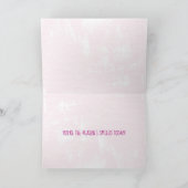 Dank u Vlinder op de Bloem van de Kegel Bedankkaart (Binnen)