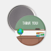 Dank u voor de cadeautjes van de leraar magneet (Voorkant / Achterkant)