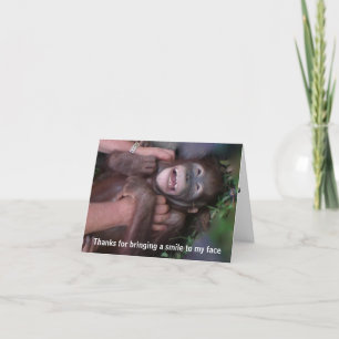 Dank u voor een moeilijke tijd bedankkaart