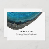 DANK U VOOR HET VERHOGEN VAN DE MAN-edelsteen Briefkaart (Voorkant / Achterkant)