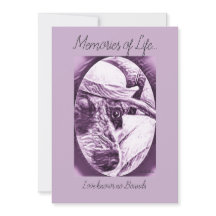 DANK U VOOR KAARTKAART - VERLIES VAN PET