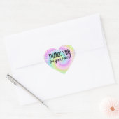 Dank u voor uw bestelling dye sticker (Envelop)
